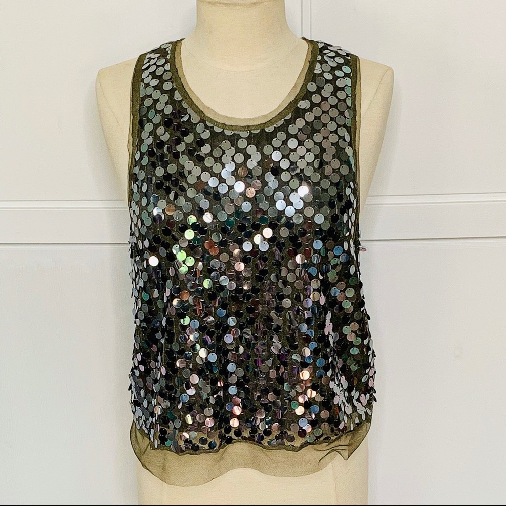 IXX / Sequined Tank Top